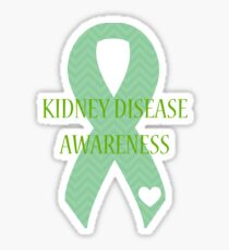 Kidney Disease - Chevron Sticker