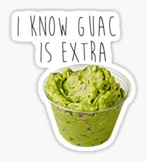 guac chipotle Sticker