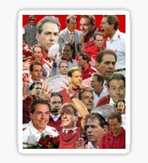 Pegatina Nick Saban Collage