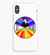 Get Outside | Mountain & Sun iPhone Case/Skin