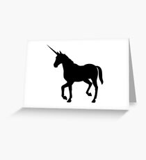 unicorn Greeting Card