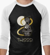Hocus Pocus Cat Spell - Just. Like. This! Men's Baseball ¾ T-Shirt