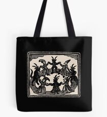 Witches Circle Dance Tote Bag