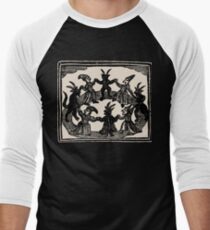Witches Circle Dance Baseballshirt für Männer