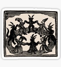 Witches Circle Dance Sticker