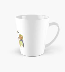 Bunter Vogel Qurupeco Tasse (konisch)