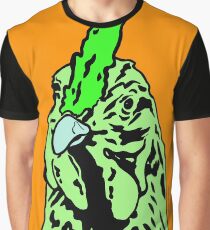 Green and Orange Alberta Chicken. Graphic T-Shirt