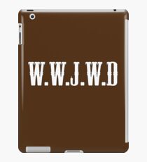 W.W.J.W.D iPad Case/Skin