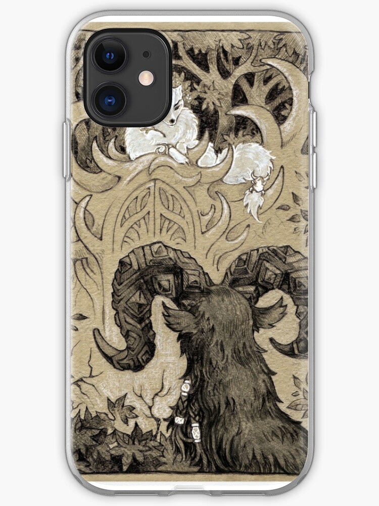 coque iphone 8 foret sombre