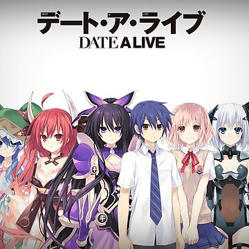 Date A Live Characters ! Zipper Pouch for Sale by Kita Gates