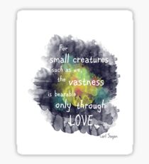 Bearable Vastness Sticker