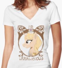 I'm Taralicious Women's Fitted V-Neck T-Shirt