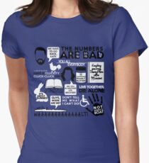 Lost Quotes Women's Fitted T-Shirt