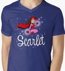 Scarlet Men's V-Neck T-Shirt