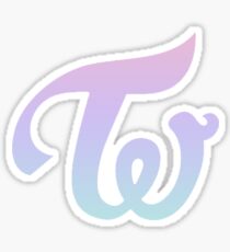 TWICE - GRADIENT LOGO Sticker