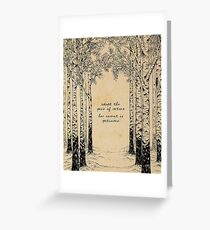 Ralph Waldo Emerson Greeting Card