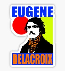 Eugène Delacroix (Colour) Sticker