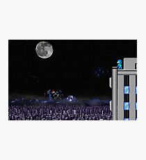 The Blue Bomber's City - Mega Man 2 Photographic Print