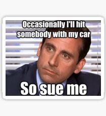 Pegatina The Office- cita de Michael Scott