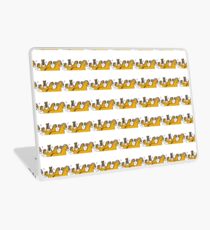 White muzzles fjord horses Laptop Skin