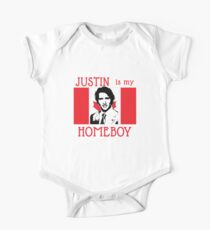 Justin Trudeau is My Homeboy One Piece - Short Sleeve