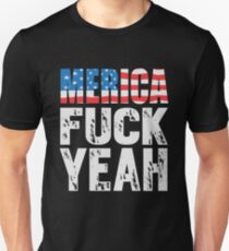 Camiseta ajustada Merica - Mierda, sí!