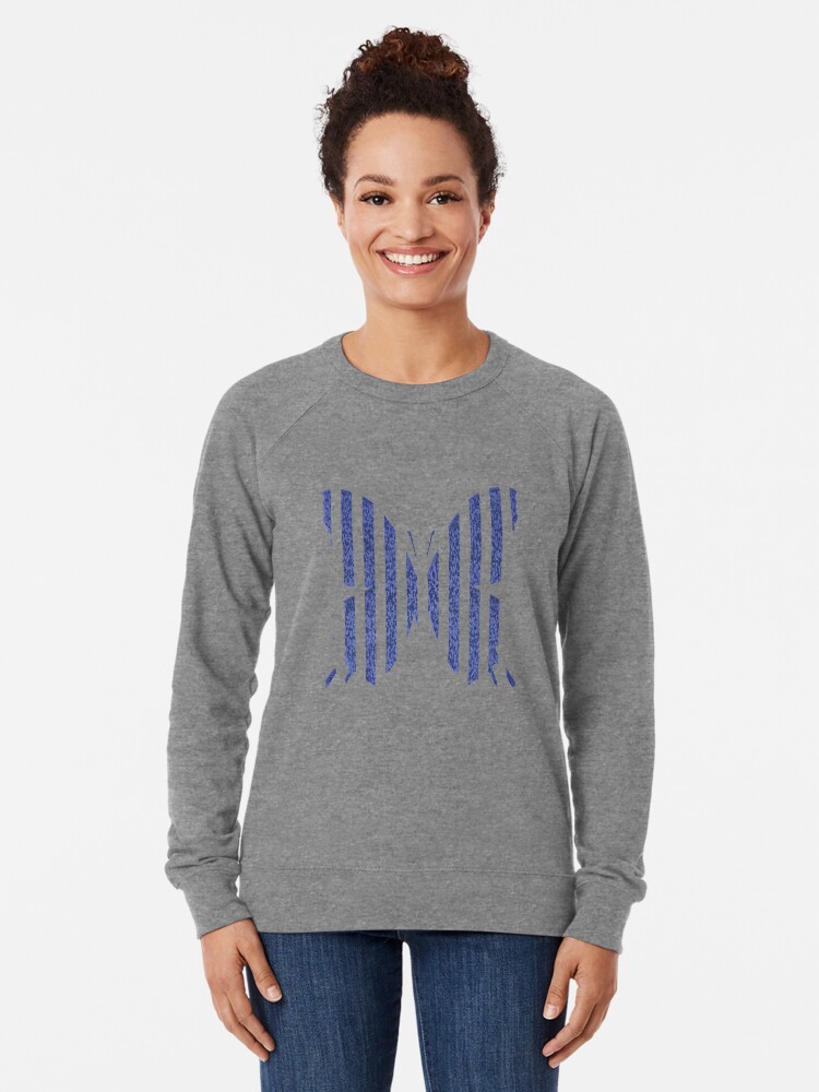 Alternate view of Stylized butterfly Lightweight Sweatshirt