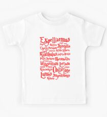 Expelliarmus Spell Quote Kids Tee