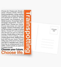 Choose life. Postcards