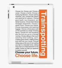 Choose life. iPad Case/Skin