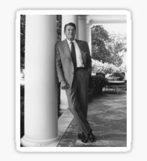 Pegatina Presidente Ronald Reagan