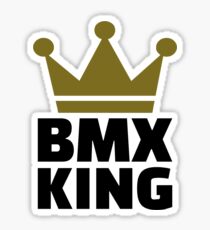 BMX King Sticker