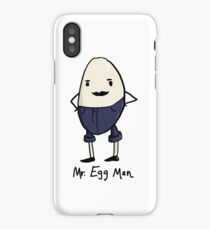 Mr Egg Man iPhone Case