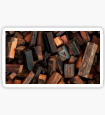 Letterpress printing Sticker