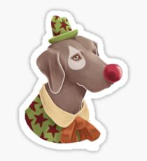 weimaraner Sticker