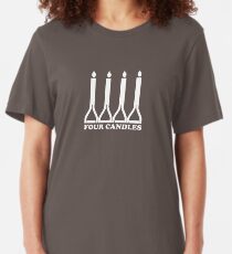 Four Candles Slim Fit T-Shirt