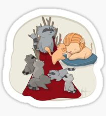 I'm Sorry. We Tried first panel Sticker