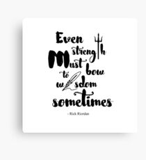 Strength and Wisdom Canvas Print