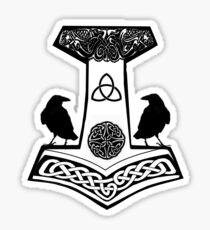 Mjolnir - Thor's hammer Sticker