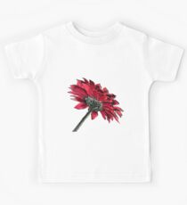 Red Gerbera Kids T-Shirt