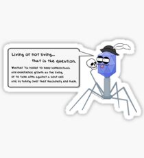 A Virus Soliloquy Sticker