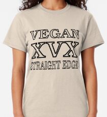 Go Vegan T-Shirt Vegetarier Straight Edge BIO Alternativ ÖKO Veganer Tierschutz