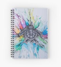 Cuaderno de espiral Un toque de Rainbow