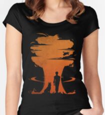 Nuclear war Women's Fitted Scoop T-Shirt