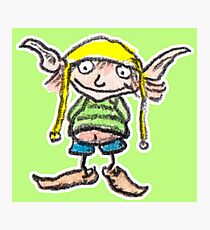Gnome out of fairyland Photographic Print