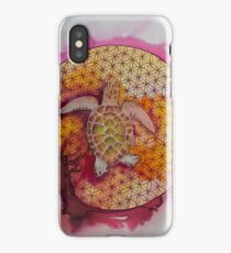 Rosy albino green iPhone Case