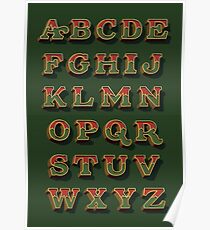 December Green Poster
