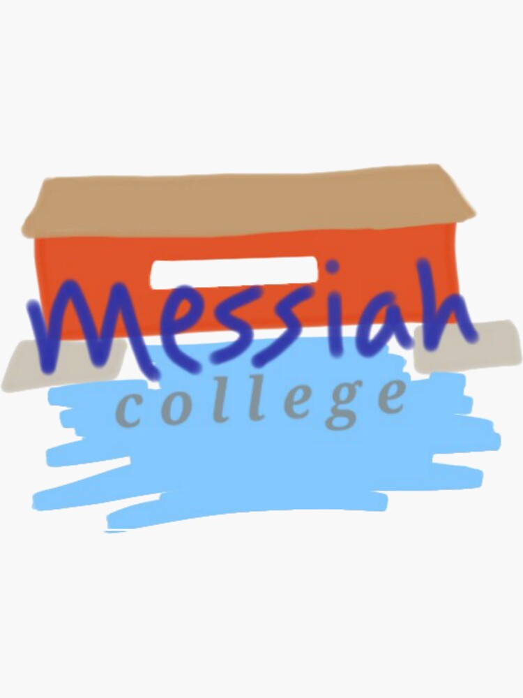 "Messiah College" Sticker by sofiasalinas Redbubble