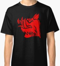 Camiseta clásica Jabalí negro