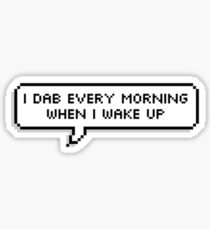 GOT7 - BamBam "I dab every morning when I wake up" Sticker